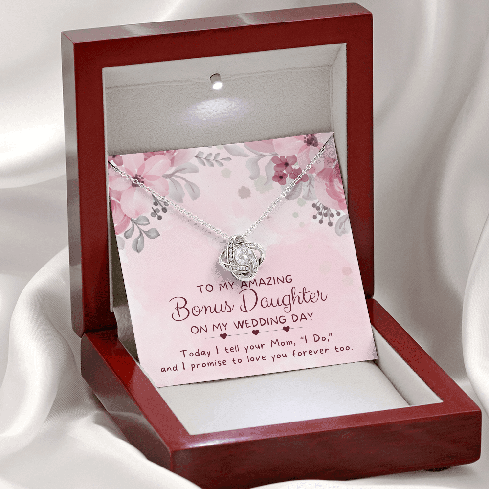 Stepdaughter Wedding Gift | Forever Necklace 0552T8