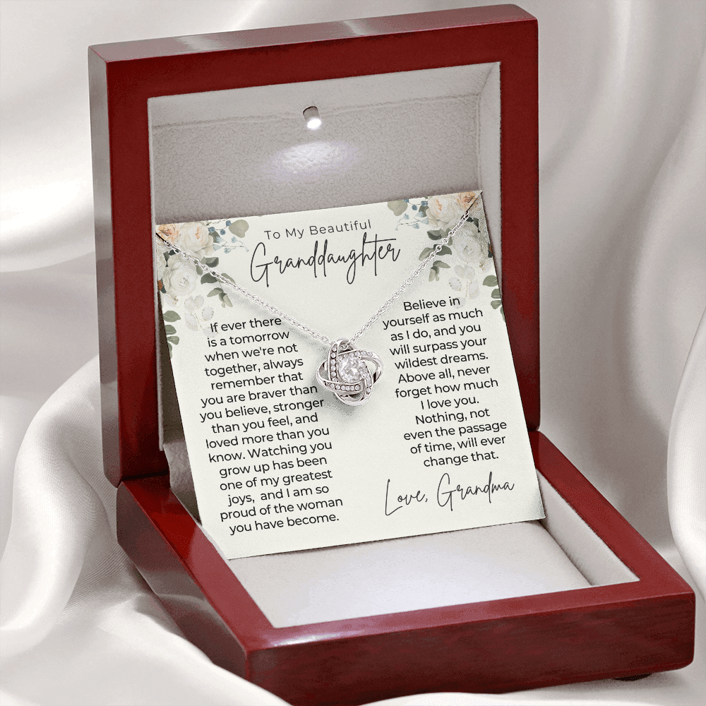 Granddaughter Gift | Believe Necklace 0547T9
