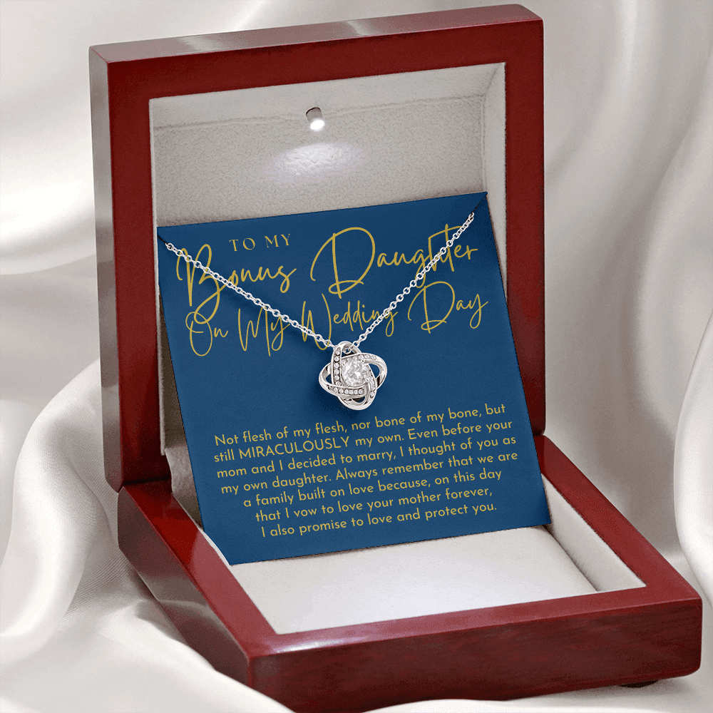 Stepdaughter Wedding Gift | On This Day Necklace 0555T2