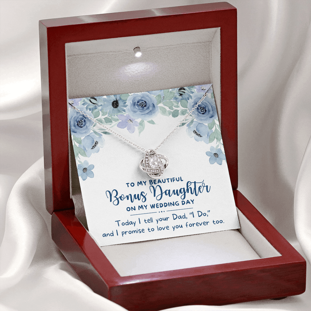Stepdaughter Wedding Gift | Forever Necklace 0553T4