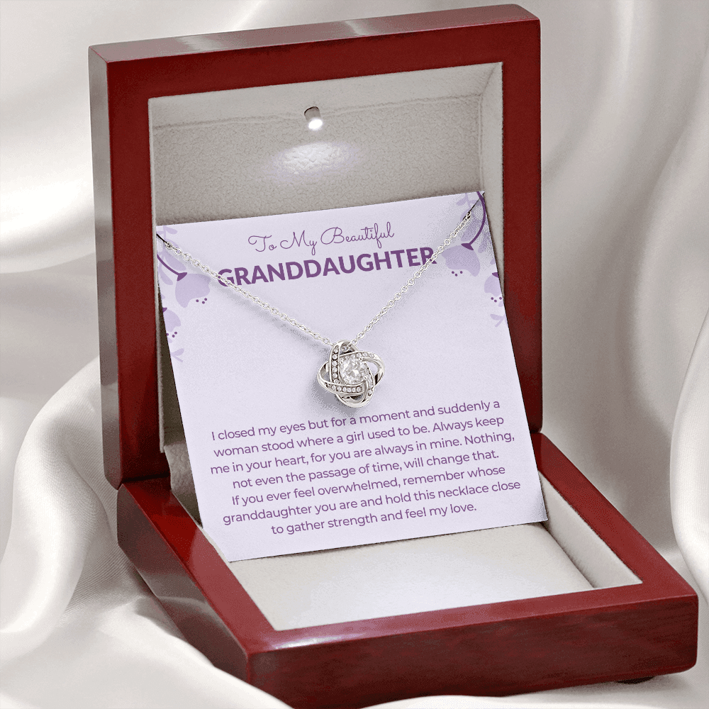 Granddaughter Gift | In My Heart Necklace 0545T7