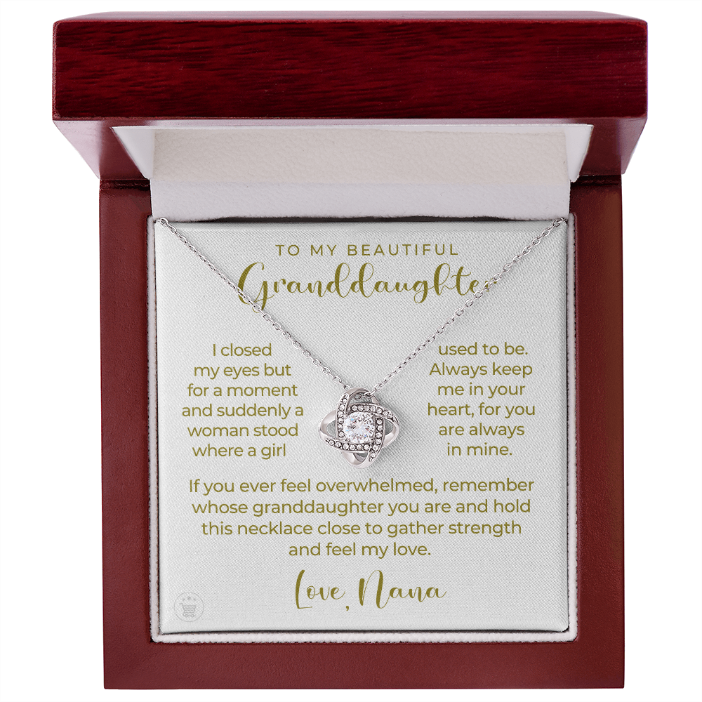 Granddaughter Gift | In My Heart Necklace 0545T1