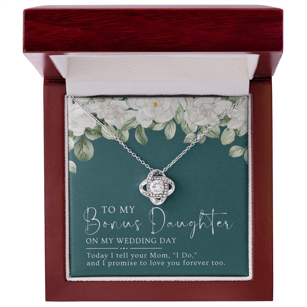 Stepdaughter Wedding Gift | Forever Necklace 0552T9