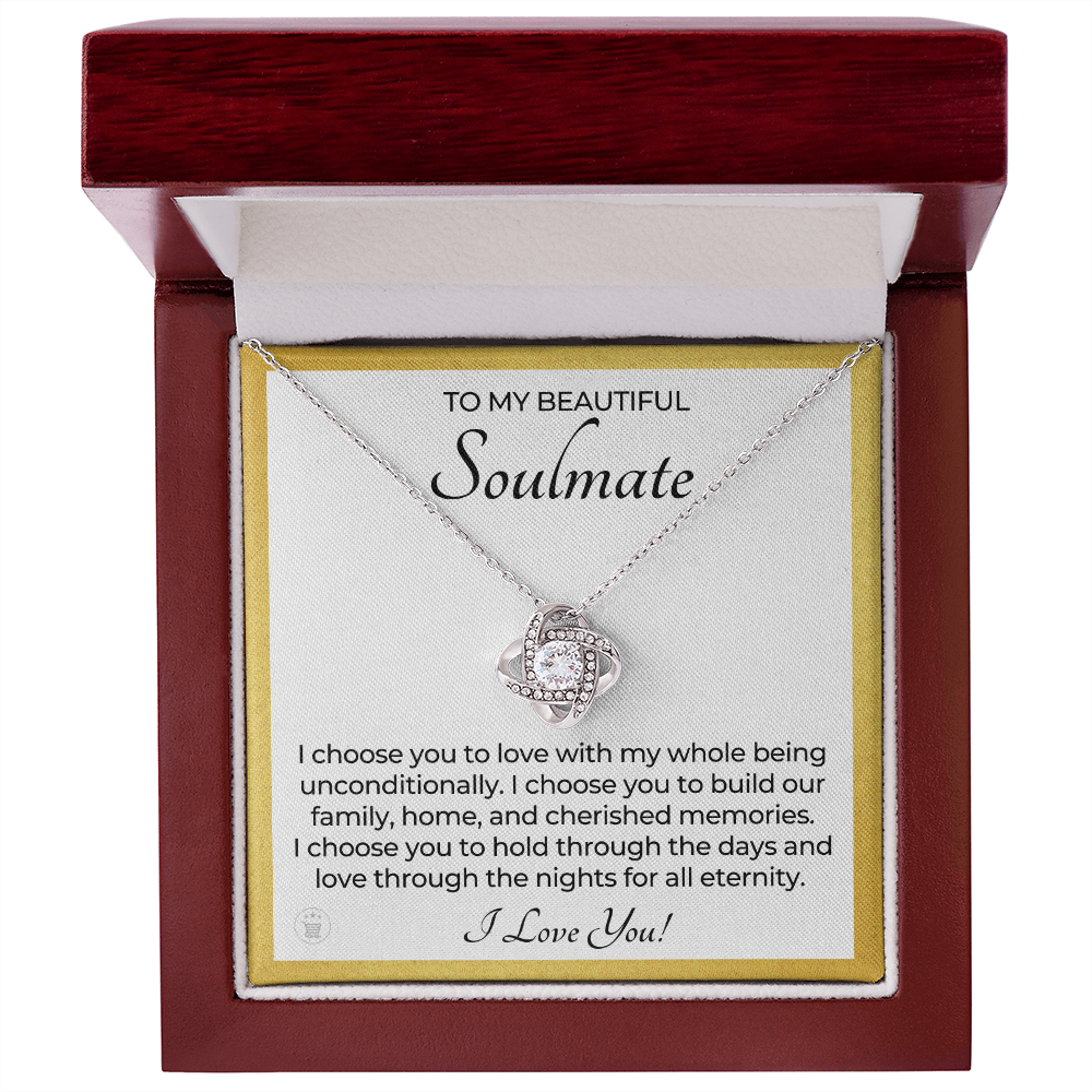 Soulmate Gift | I Choose Necklace 0535T7