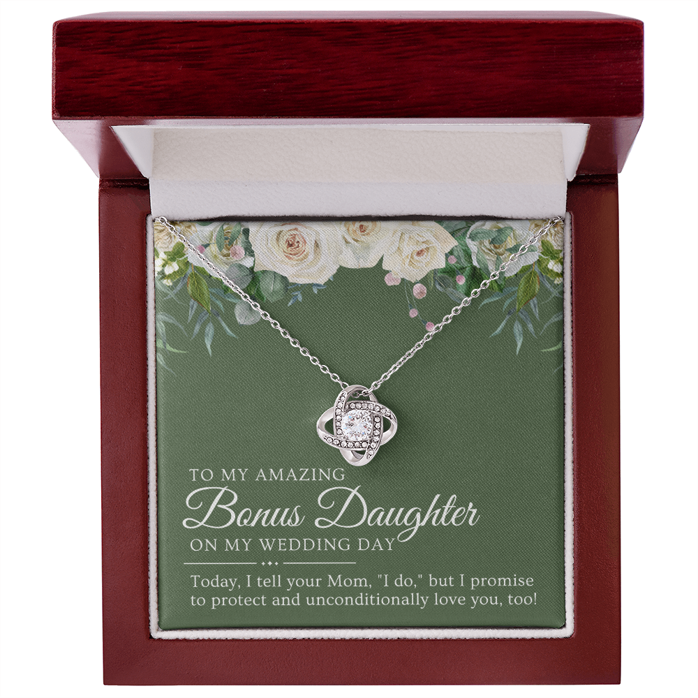 Stepdaughter Wedding Gift | Promise Necklace 0556T5