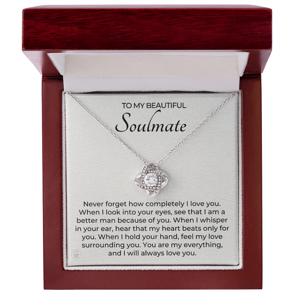 Gift For Wife, To My Soulmate | When I Necklace  0532T1