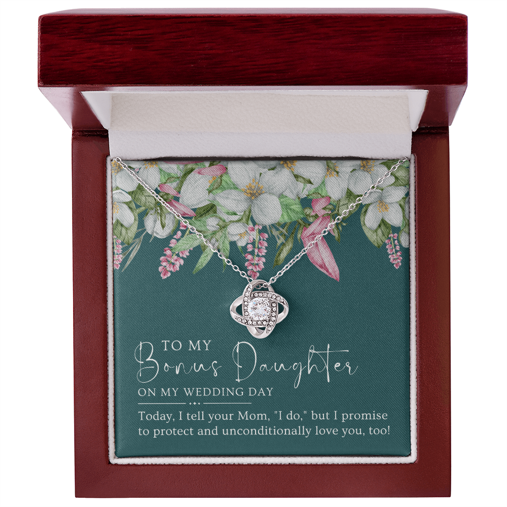 Stepdaughter Wedding Gift | Promise Necklace 0556T9