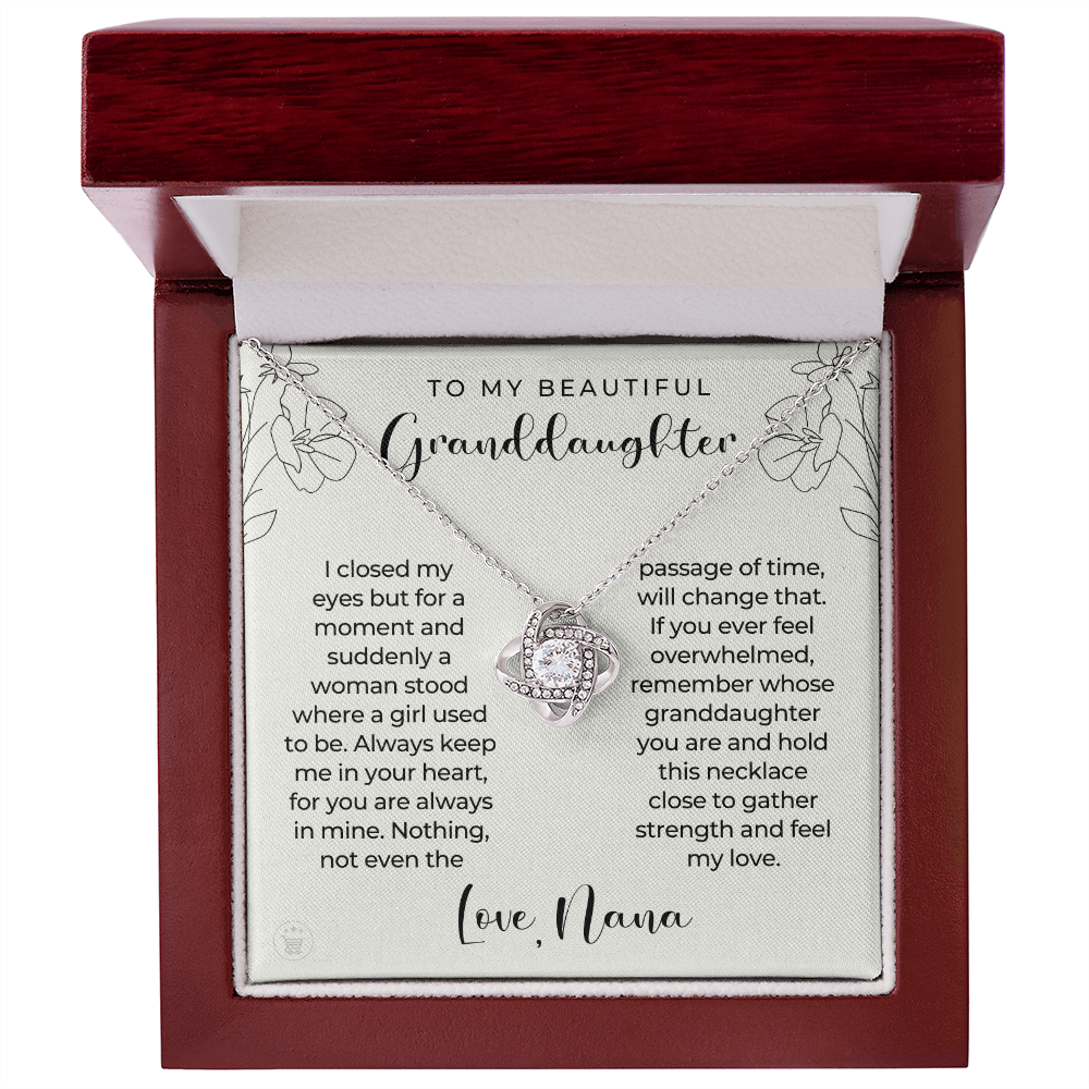 Granddaughter Gift | In My Heart Necklace 0545T10