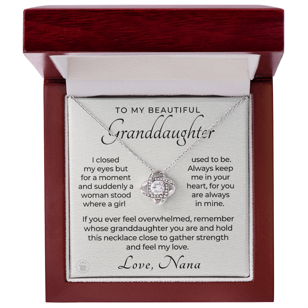 Granddaughter Gift | In My Heart Necklace 0545T8