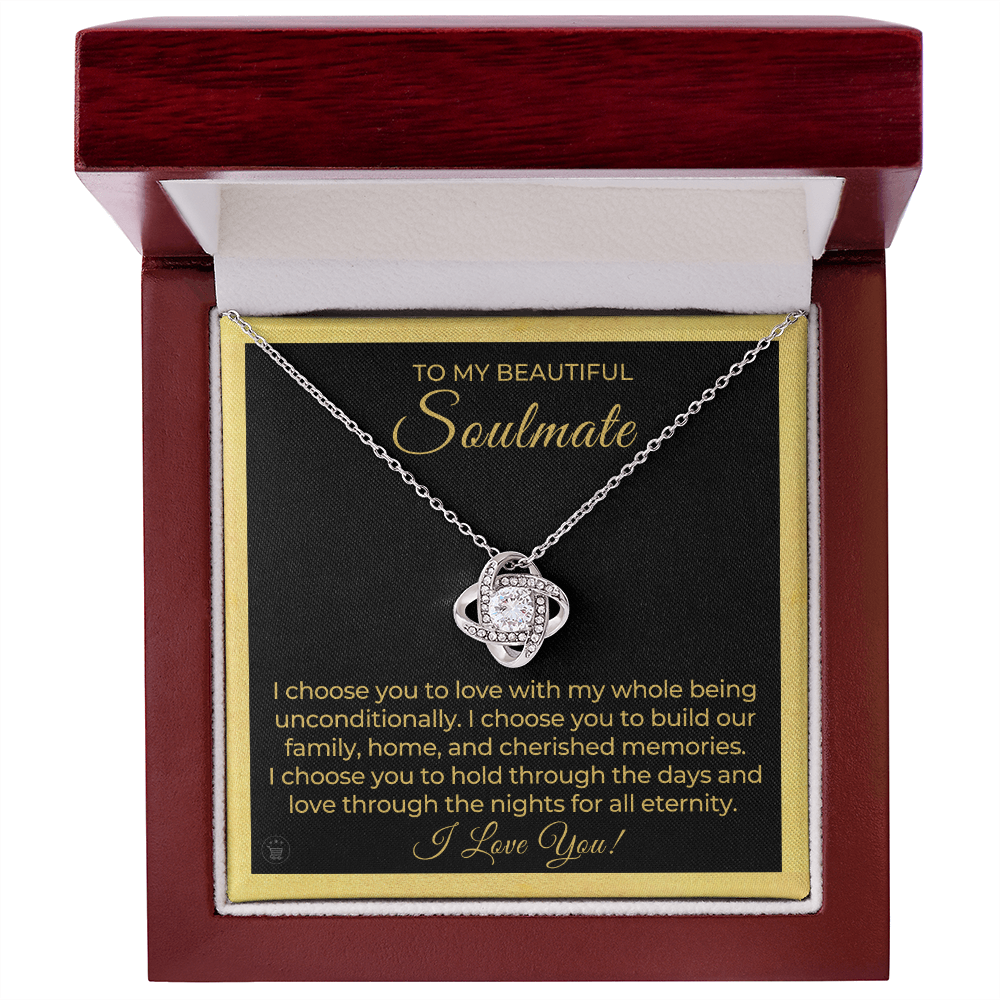 Soulmate Gift | I Choose Necklace 0535T8