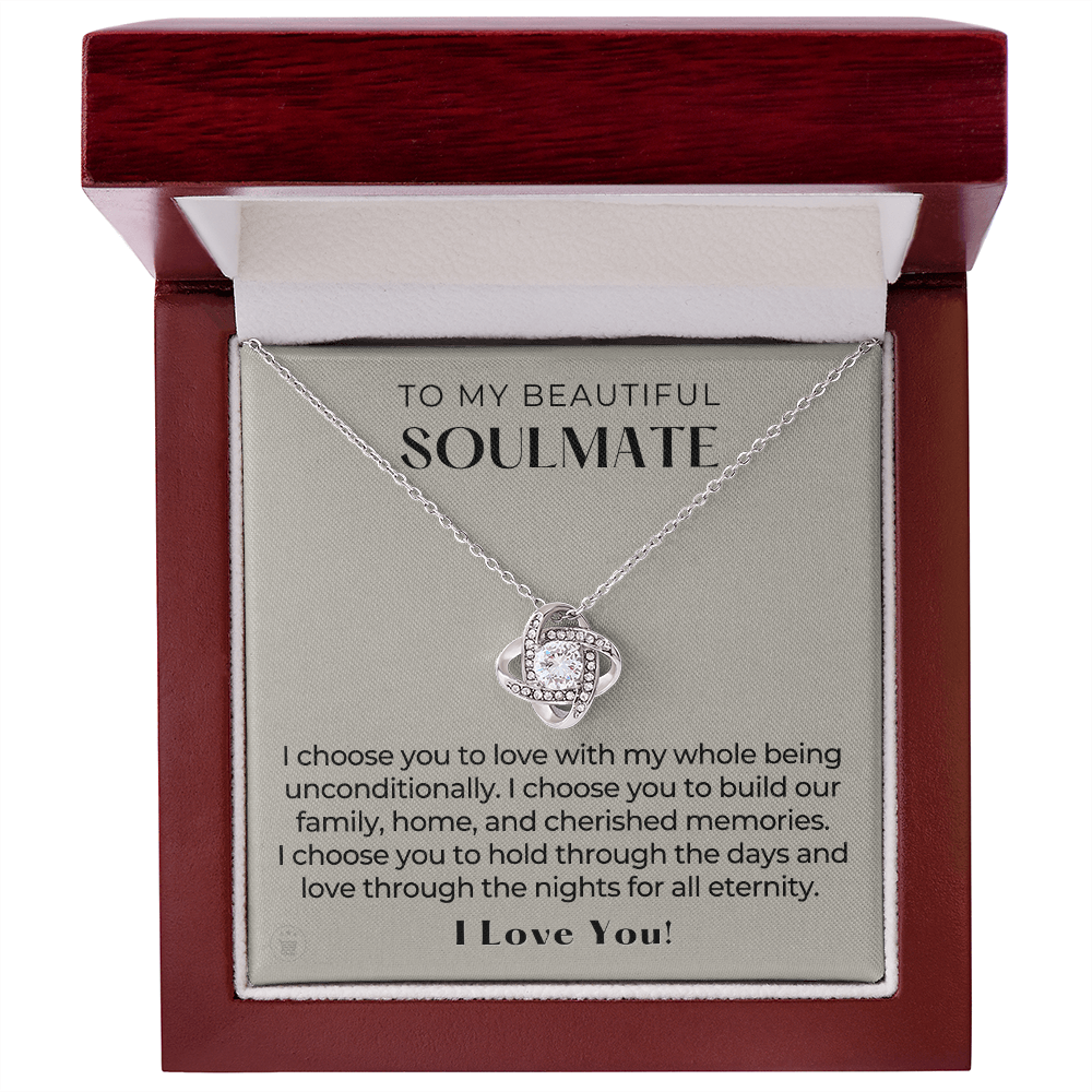 Soulmate Gift | I Choose Necklace 0535T3