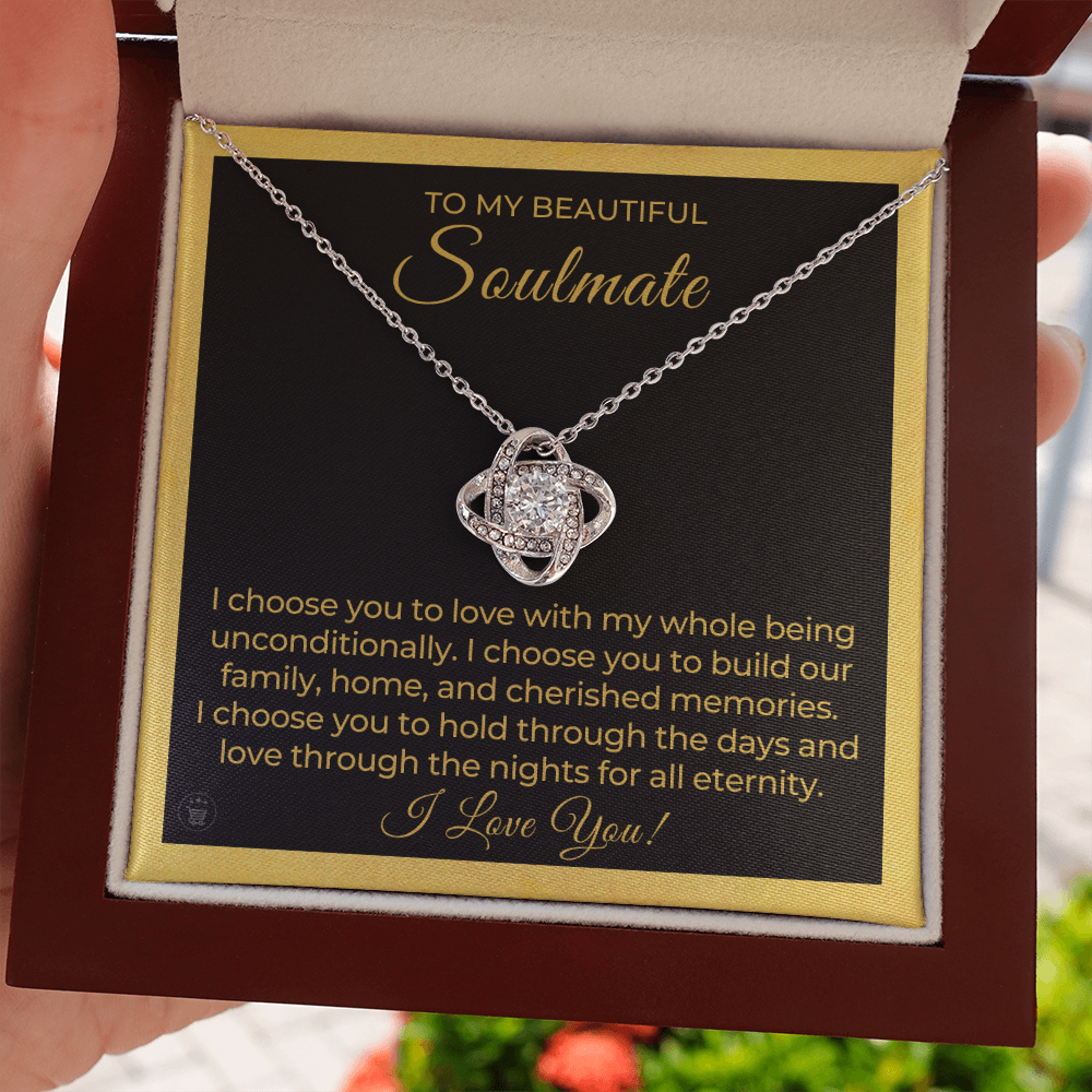 Soulmate Gift | I Choose Necklace 0535T8