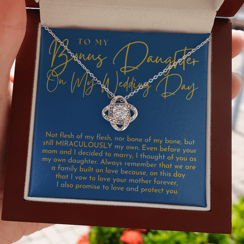 Stepdaughter Wedding Gift | On This Day Necklace 0555T2