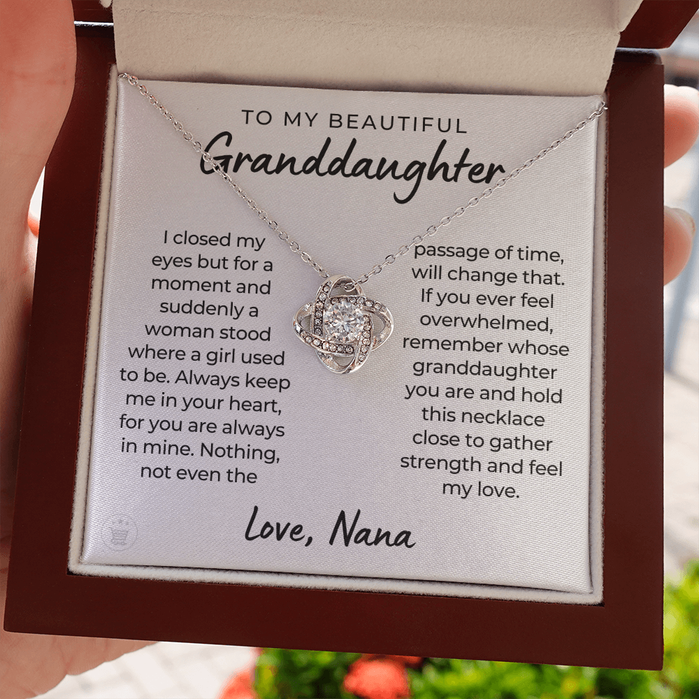 Granddaughter Gift | In My Heart Necklace 0545T2