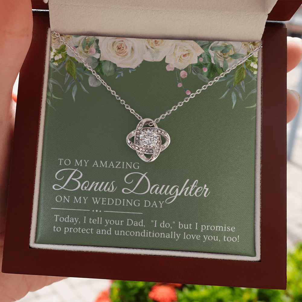 Stepdaughter Wedding Gift | Promise Necklace 0557T5