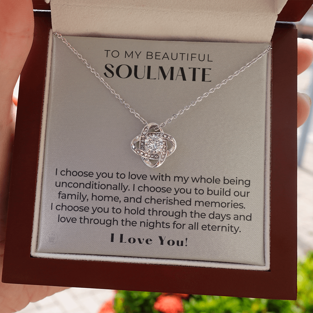 Soulmate Gift | I Choose Necklace 0535T3