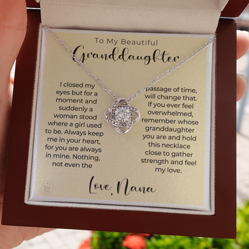 Granddaughter Gift | In My Heart Necklace 0545T5