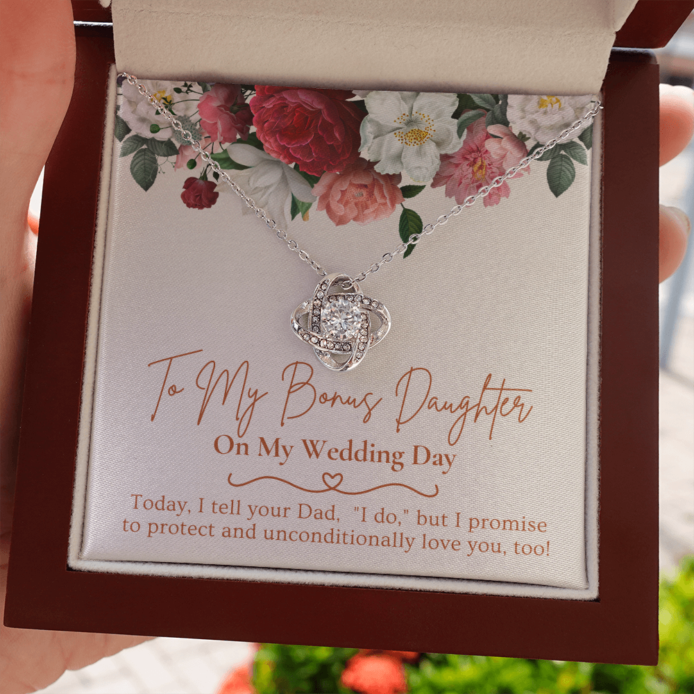 Stepdaughter Wedding Gift | Promise Necklace 0557T7