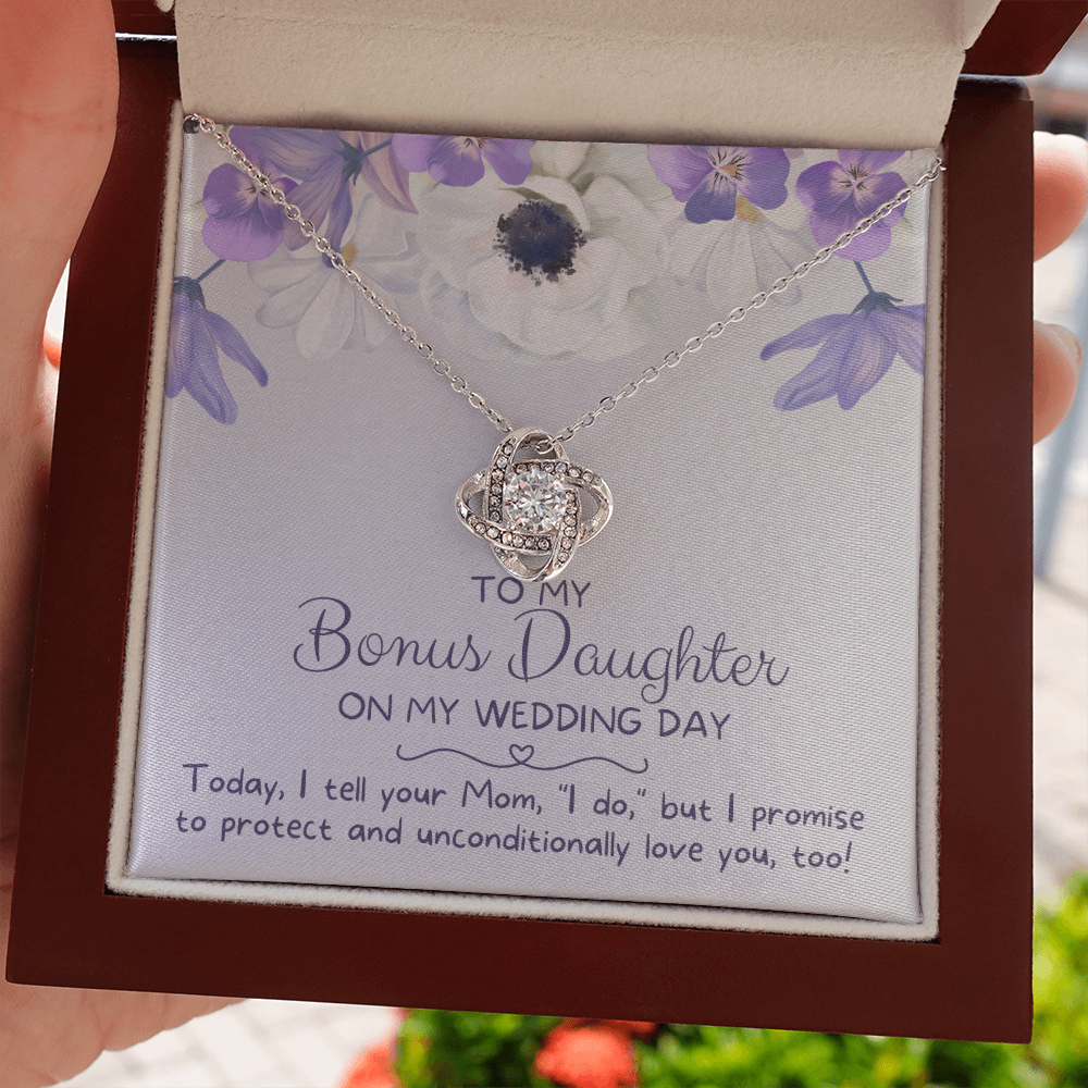 Stepdaughter Wedding Gift | Promise Necklace 0556T6