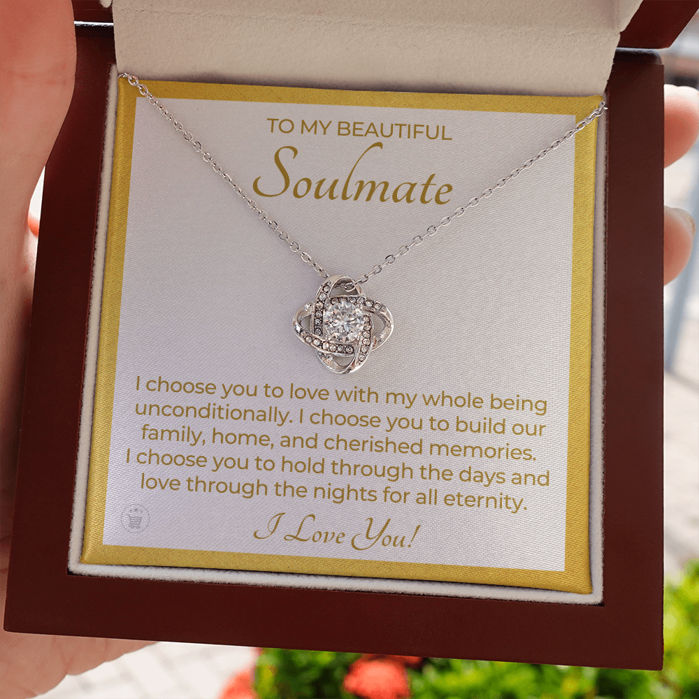 Soulmate Gift | I Choose Necklace 0535T4