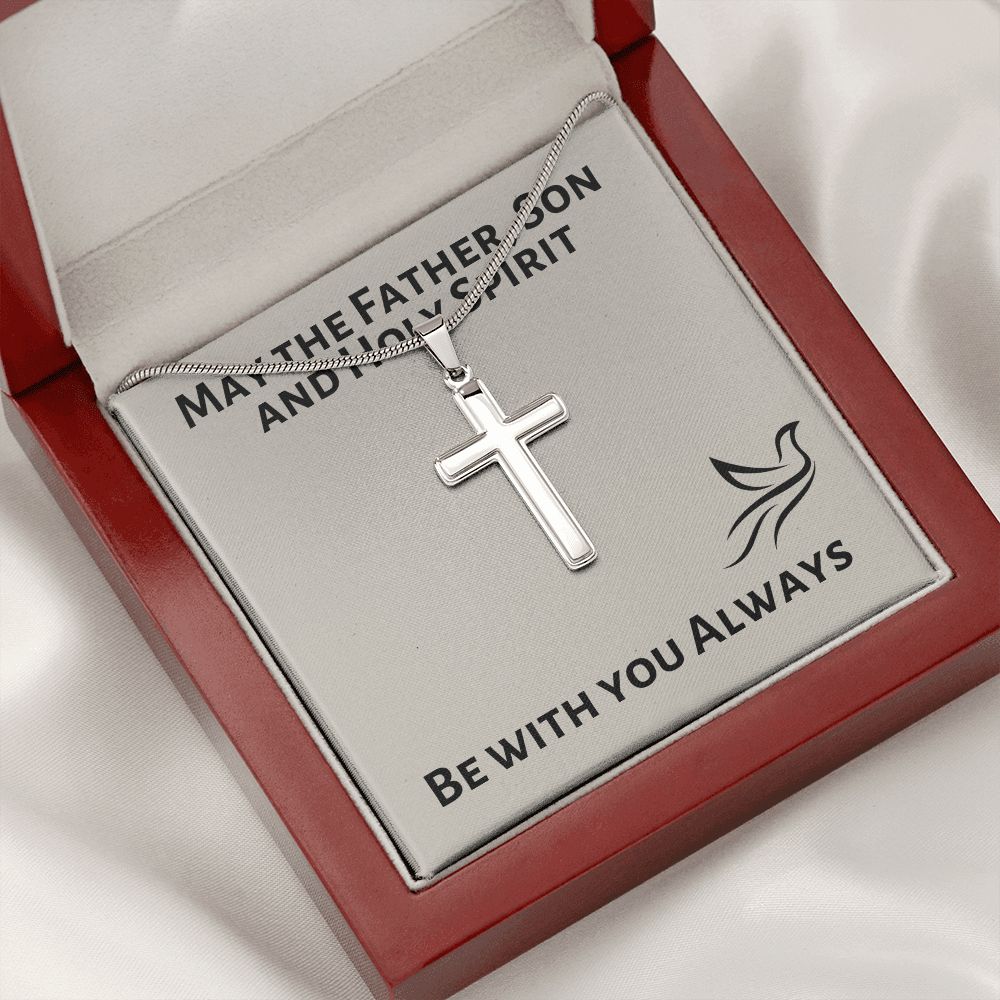 Christian Gift For Her | Cross Necklace 0825T2SSCN