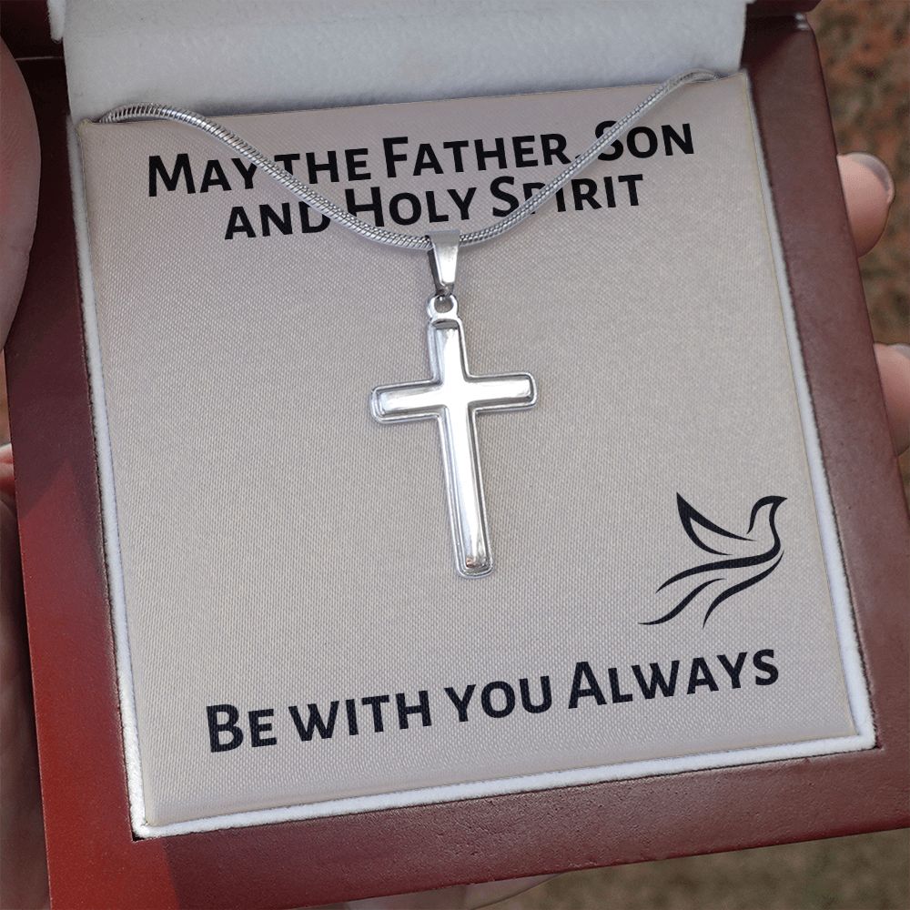 Christian Gift For Her | Cross Necklace 0825T2SSCN