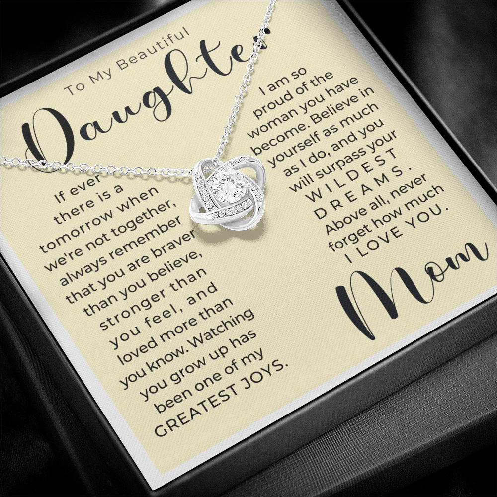 mother daughter necklace