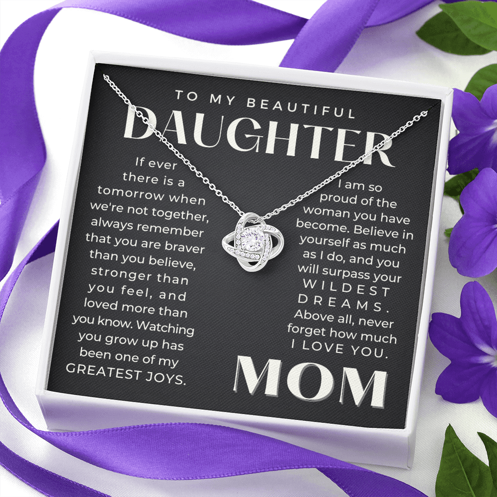 mother daughter necklace